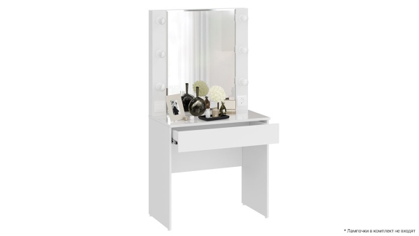 Стол туалетный «Марго» Белый (Ш-800/В-1555/Г-464 мм)